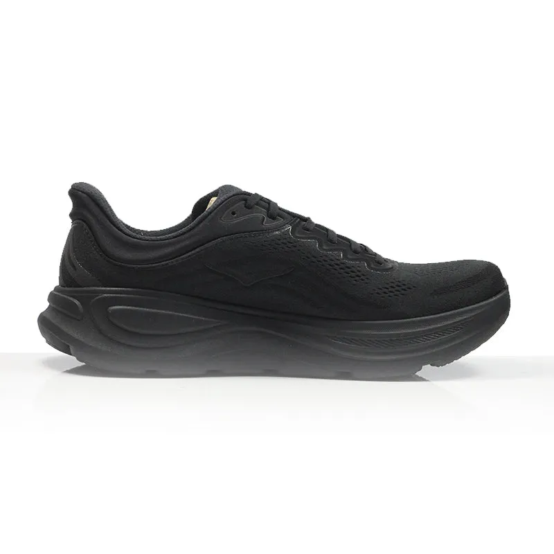 Hoka One One Bondi 9 Men's Running Shoe - Black/Black Shoes Olympia