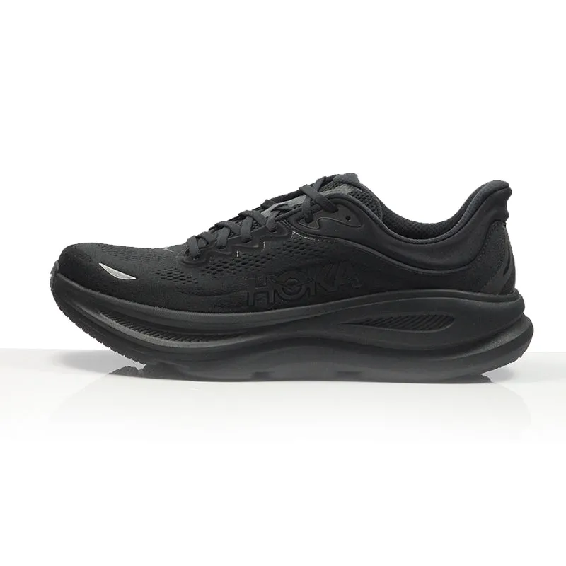 Hoka One One Bondi 9 Men's Running Shoe - Black/Black Clifton 9