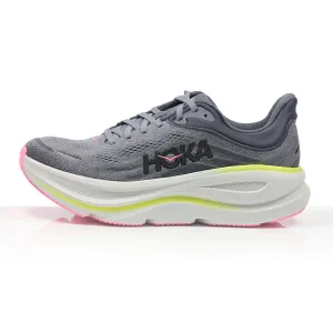 Hoka One One Bondi 9 Women's Running Shoe - Charcoal Grey/Grey Are Falling Apart