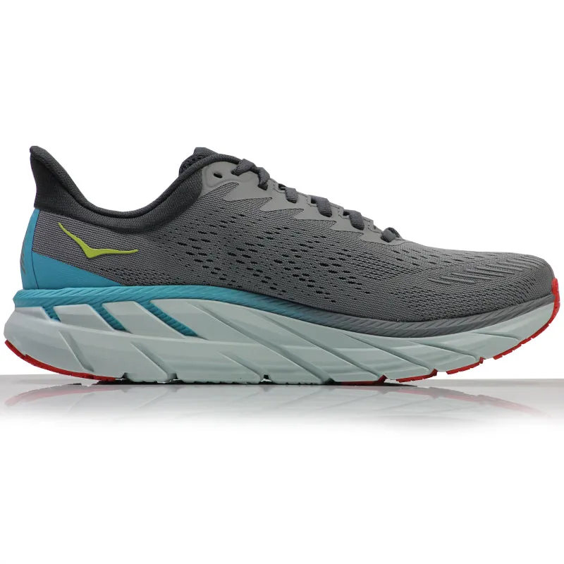 Hoka One One Clifton 7 Men's Running Shoe - Wild Dove/Dark Shadow Good Running Tennis Shoes