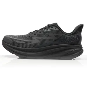 Shoes To Run On Beach Hoka One One Clifton 9 Men's Running Shoe - Black/Black
