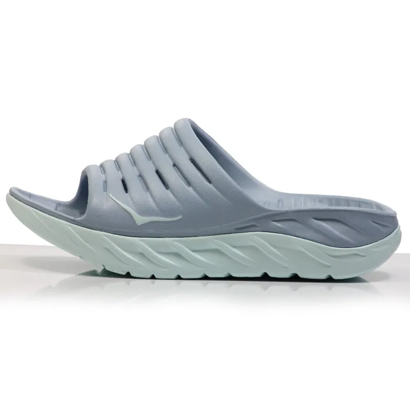 Macy's Hoka One One Ora Women's Recovery Slide - Blue Fog/Blue Glass