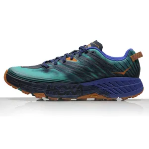 Best Running Shoes For Running A Marathon Hoka One One Speedgoat 4 Men's Trail Shoe - Atlantis/Dazzling Blue