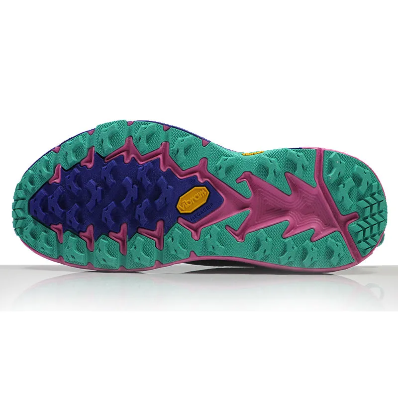 Running Shoe Insoles For Flat Feet Hoka One One Speedgoat 4 Women's Trail Shoe - Dazzling Blue/Phlox Pink