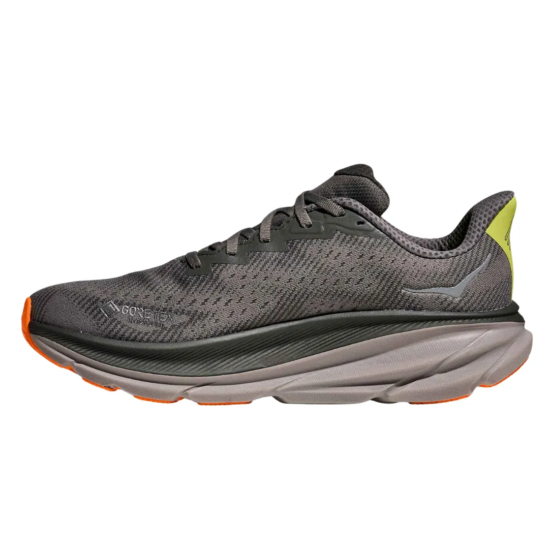 HOKA Mens Clifton 9 GTX Shoes Good For Plantar Fasciitis