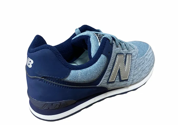 New Balance sneakers da ragazzo KL574YGG denim navy Brazilian Sneakers