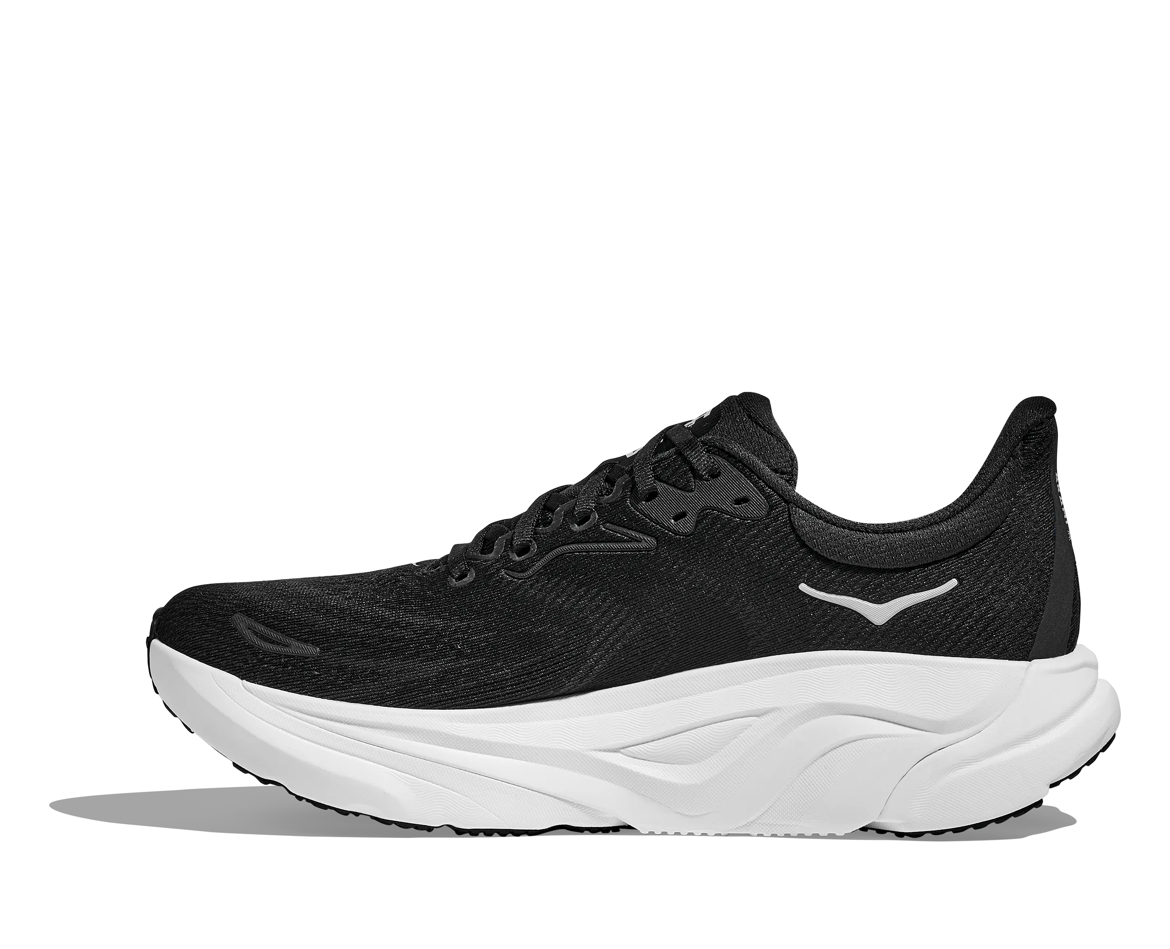 Barefoot Training Shoe HOKA Women's Arahi 8 - BLACK / WHITE (Wide)