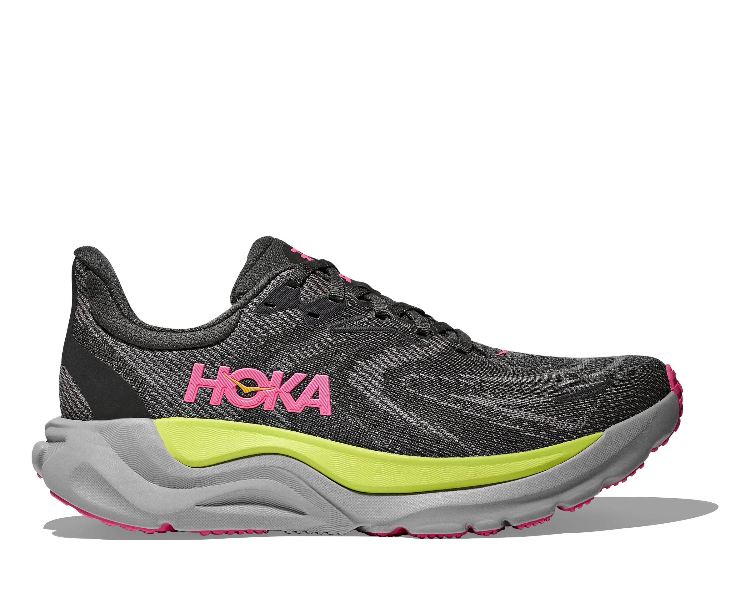 HOKA Women's Arahi 8 - CHARCOAL GREY / GREY SKIES Project Rock 5 Adam Training Shoes