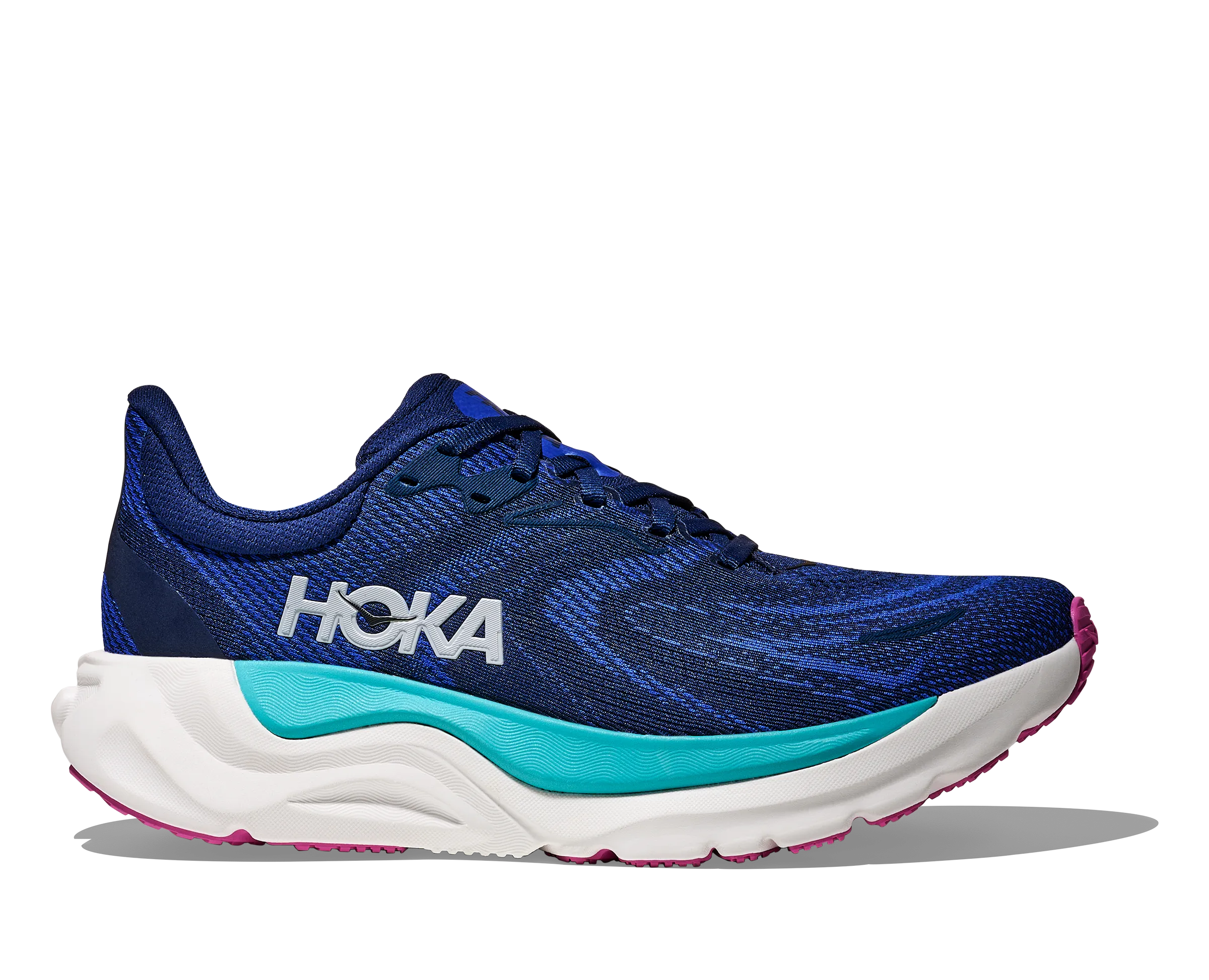 HOKA Women's Arahi 8 - MIDNIGHT BLUE / ULTRAMARINE Best New Balance Shoes For Training