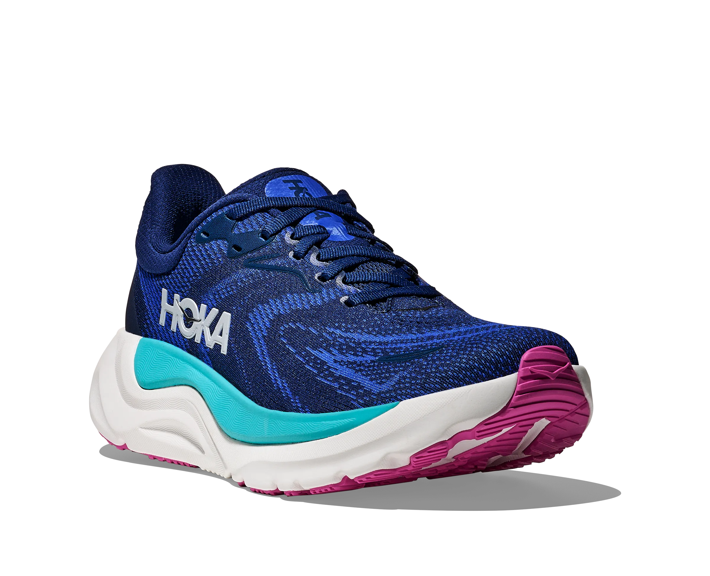 Tempo Training Shoes HOKA Women's Arahi 8 - MIDNIGHT BLUE / ULTRAMARINE
