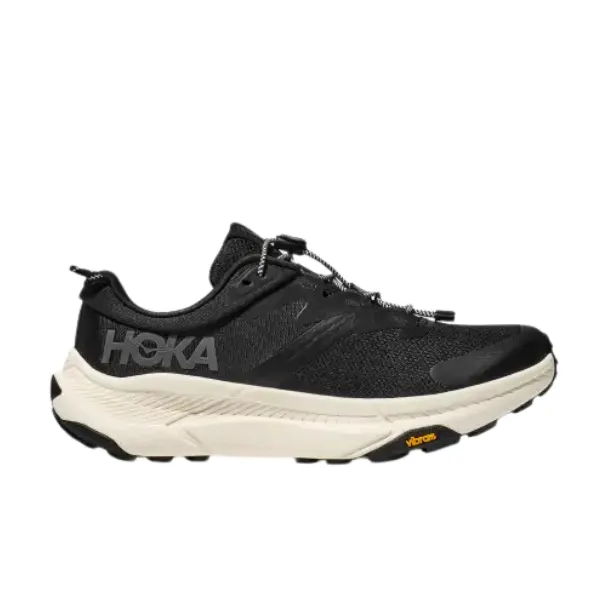 Shoes Brand HOKA Women's Transport (Wide Width) Black/White