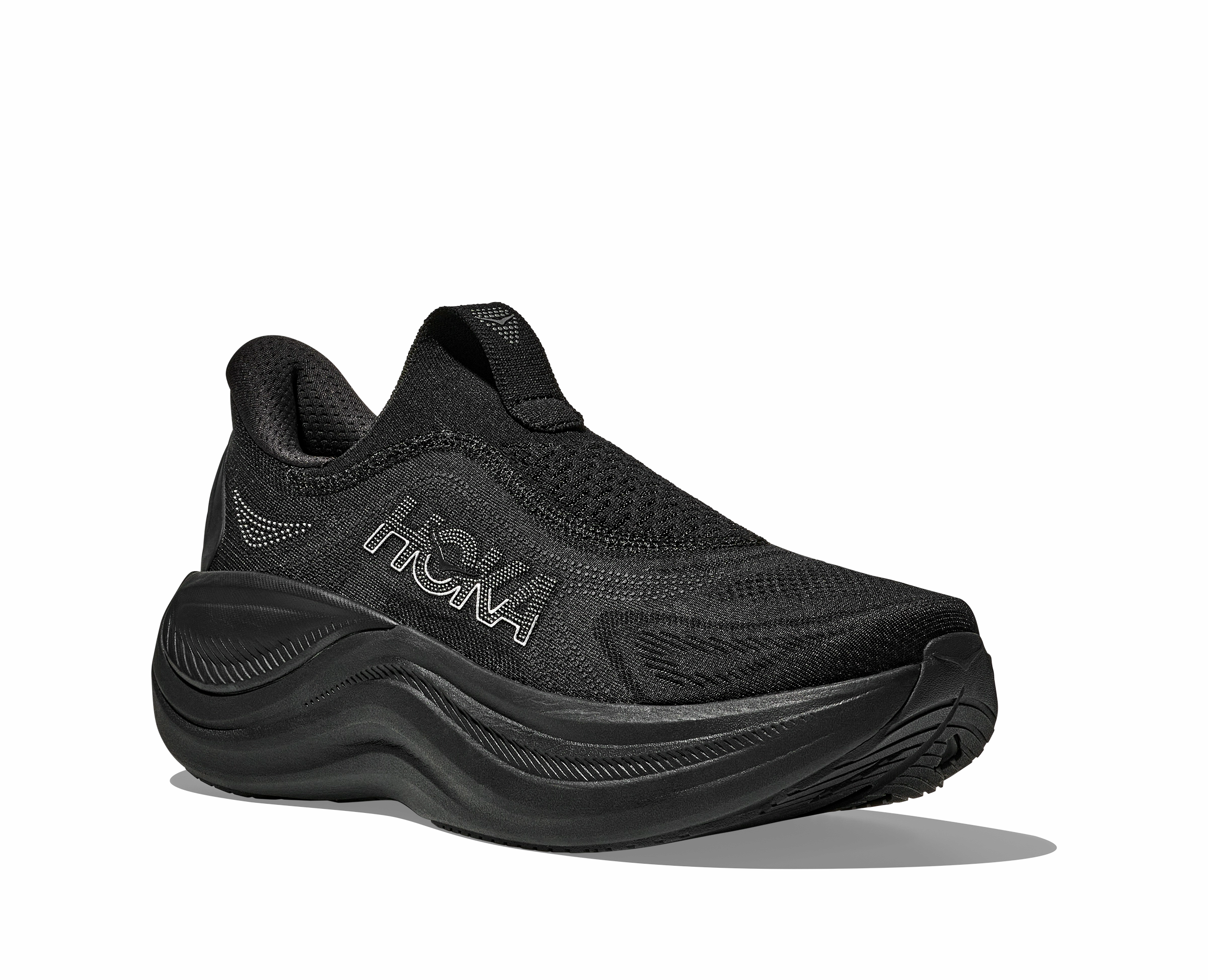 Buy London Hoka | Skyward Laceless | Women's | Black/Black