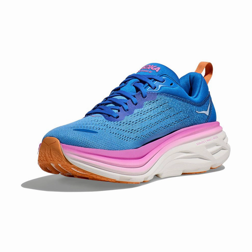 Product Recommendations Hoka Bondi 8 Running Shoe Coastal Sky/All Aboard (Women's)
