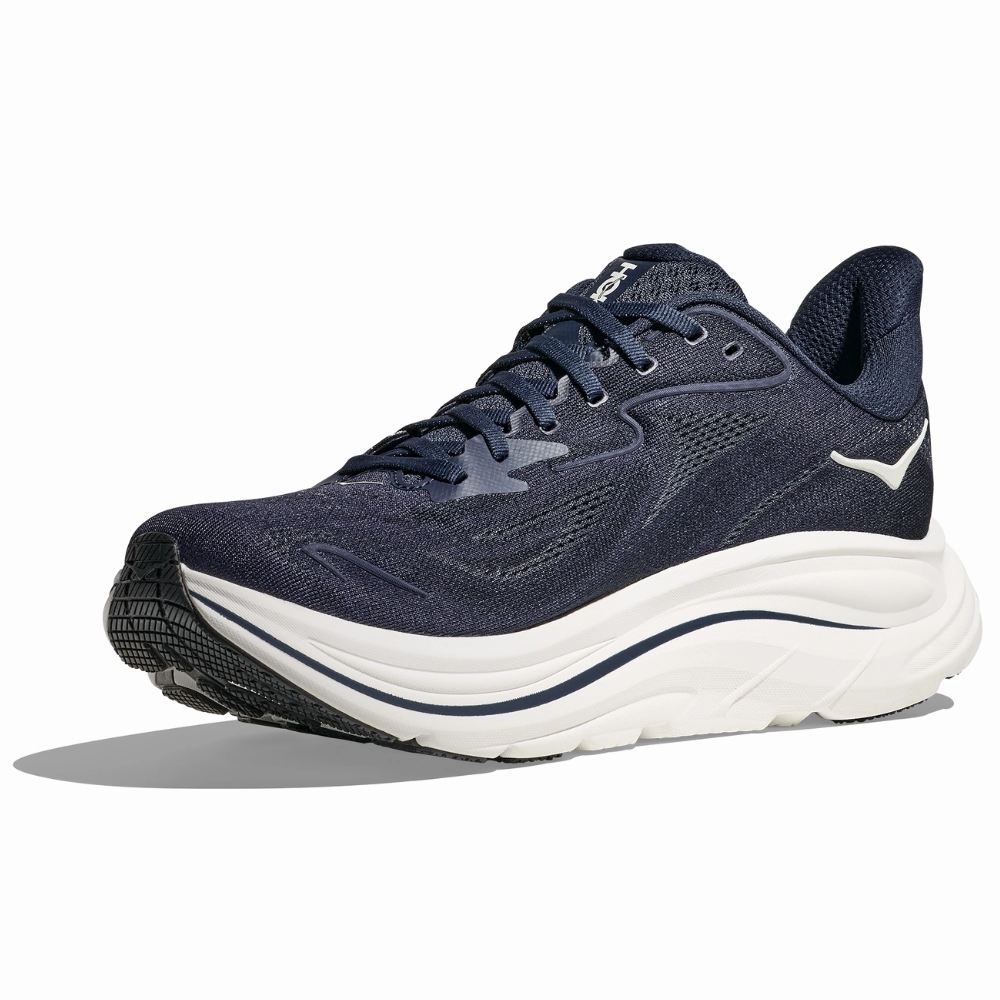 Mach 5 Hoka Clifton 10 Navy/White Running Shoe (Men's)