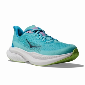 HOKA Women's Mach 6 (Medium Width) Teal Meme
