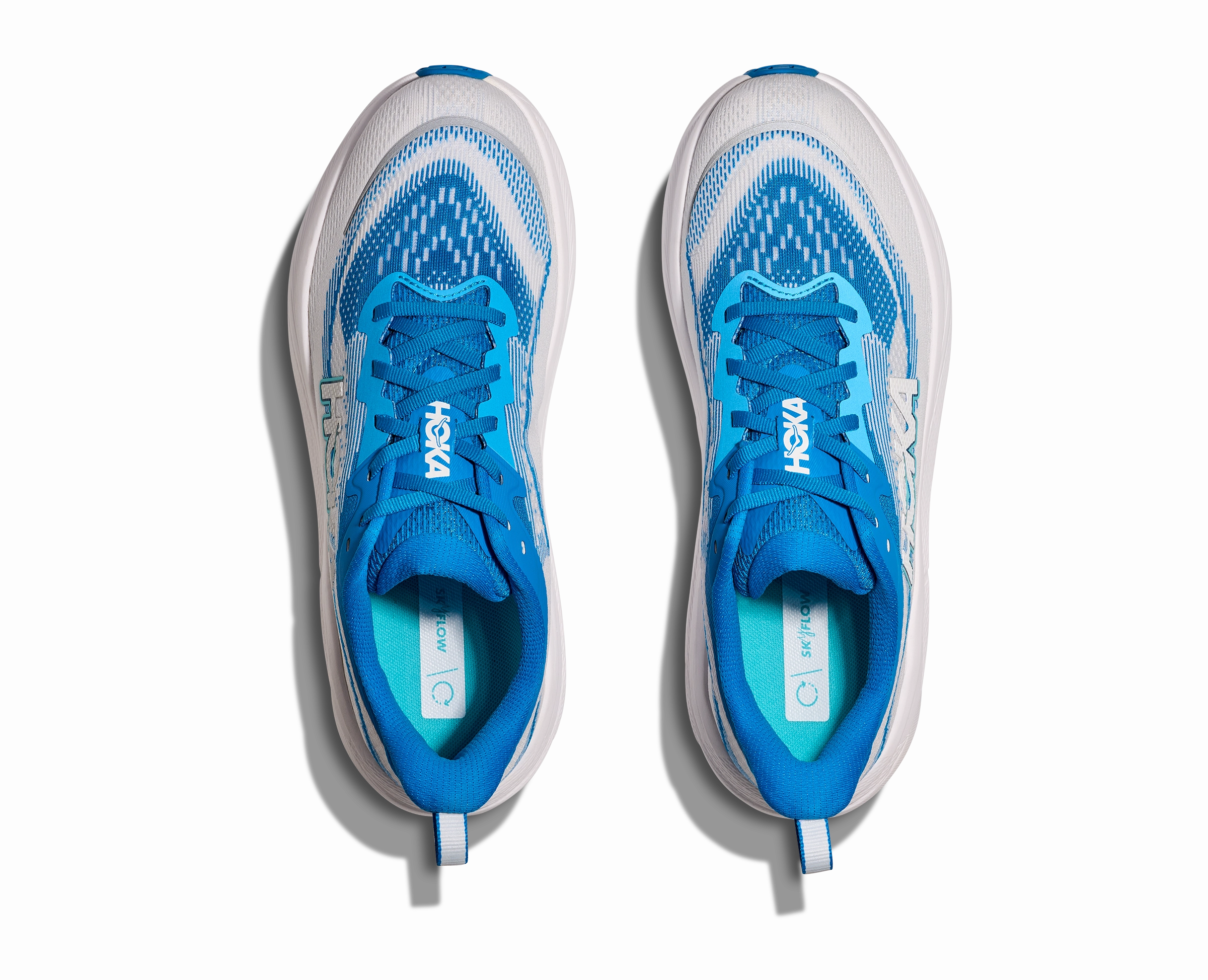 HOKA Men's Skyflow - HOKA BLUE / FROST Shoes For Work