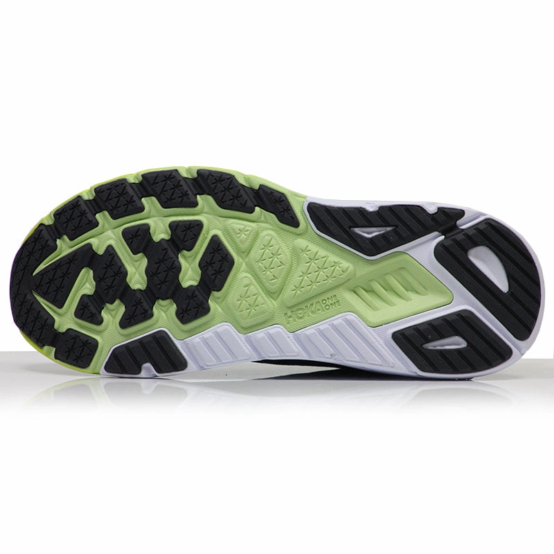 Running Shoes Wide Width Toe Box Hoka One One Arahi 6 Men's Running Shoe - Blue Graphite/Blue Coral