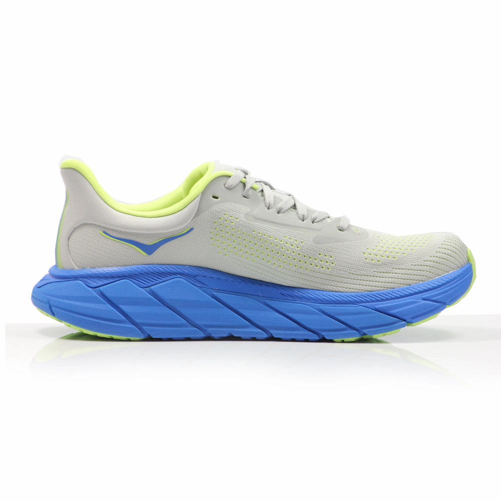 Low Drop Running Shoes Hoka One One Arahi 7 Men's Running Shoe - Stardust/Electric Cobalt