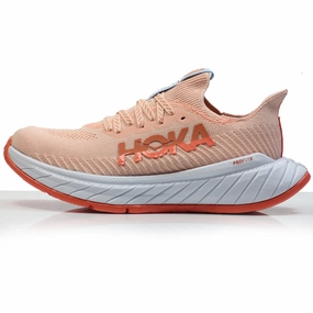 Hoka One One Carbon X 3 Women's Running Shoe - Peach Parfait/Summer Song Running Shoes Cyber Monday
