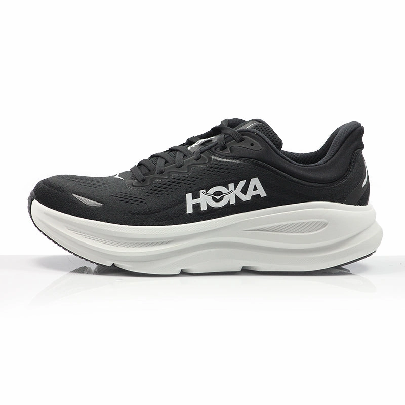 Dillards Shoes Hoka One One Clifton 10 Women's Wide Fit Running Shoe - Black/White