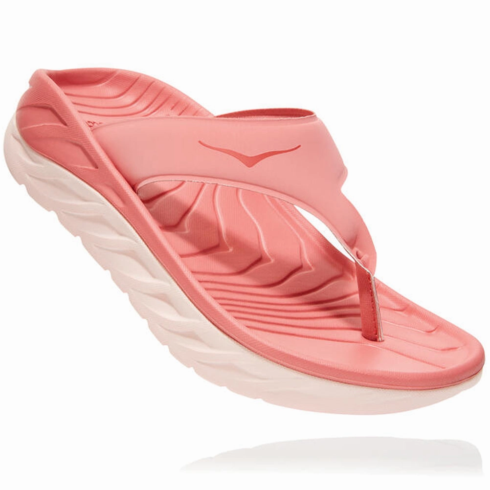High Top Shoes Hoka One One Ora Women's Recovery Flip - Lantana/Pink Salt