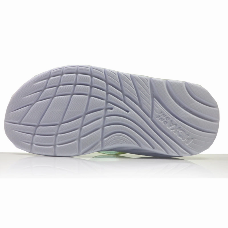 Hoka One One Ora Women's Recovery Flip - Luminary Green/Blue Tint Hiking Shoes