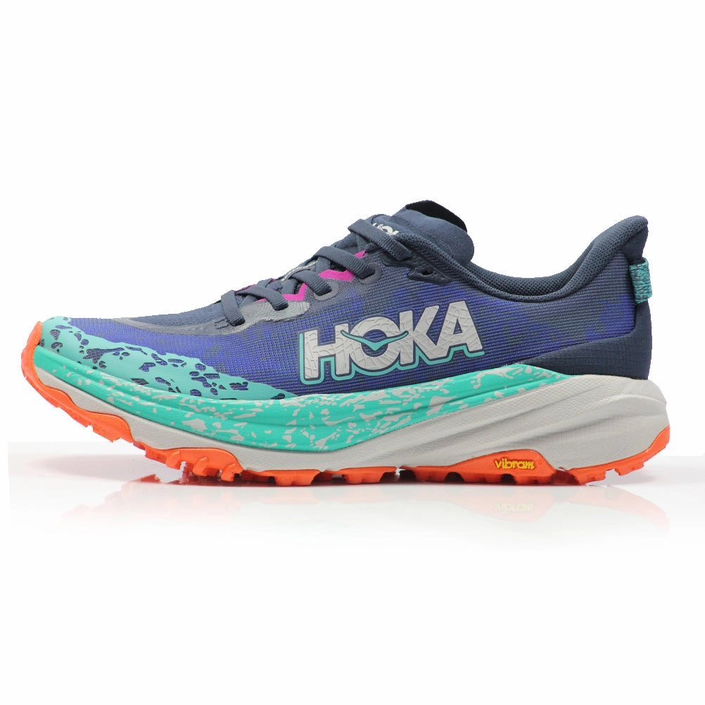 Las Vegas Nv Hoka One One Speedgoat 6 Women's Trail Shoe - Varsity Navy/Meteor
