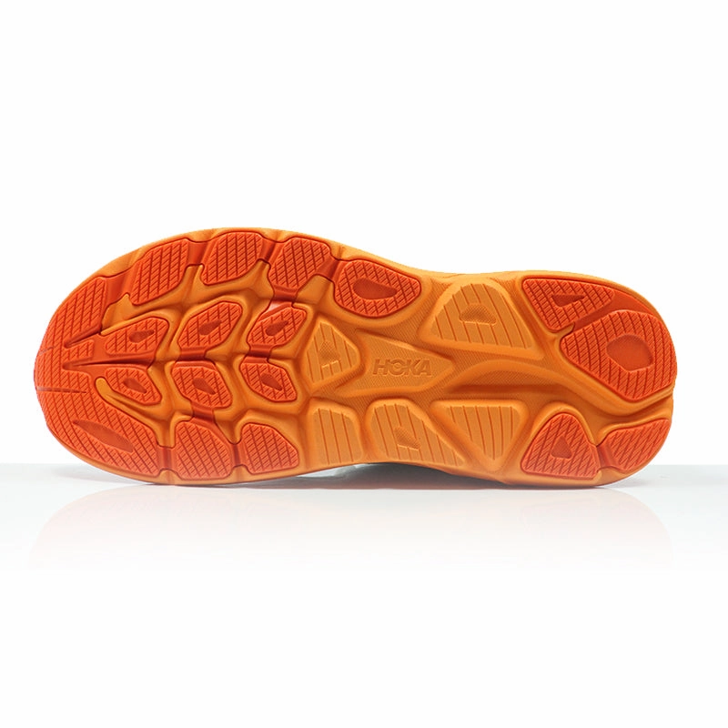 Hoka One One Clifton 10 Women's Running Shoe - Frost/Orange Zest Does Dick's Sporting Goods Have Shoes