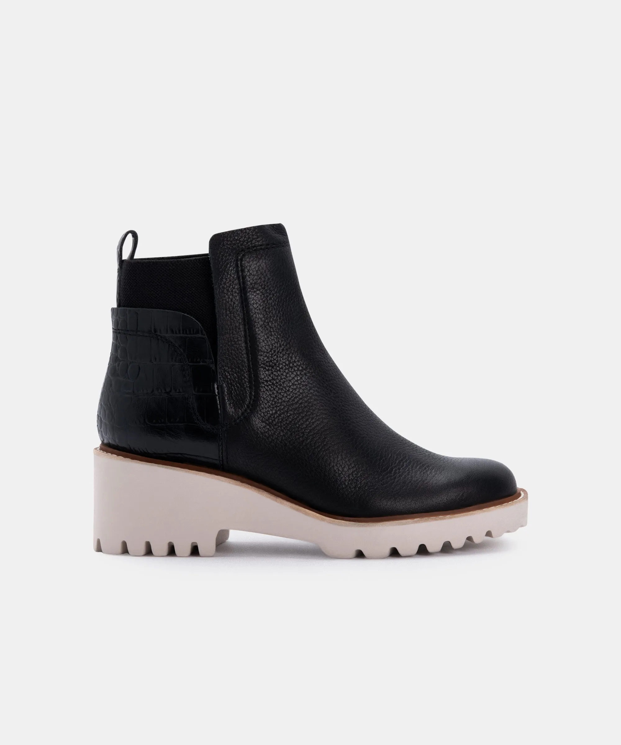 HUEY BOOTIES BLACK - re:vita Children's Duck Boots