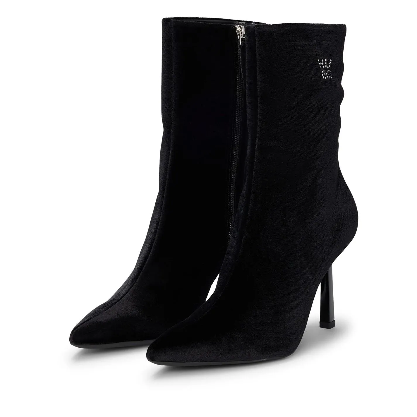 Hugo  Katniss Booties Black Lace Ankle Boots