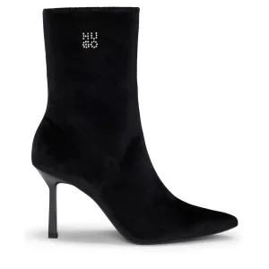 Hugo  Katniss Booties Black Chelsea Work Boots