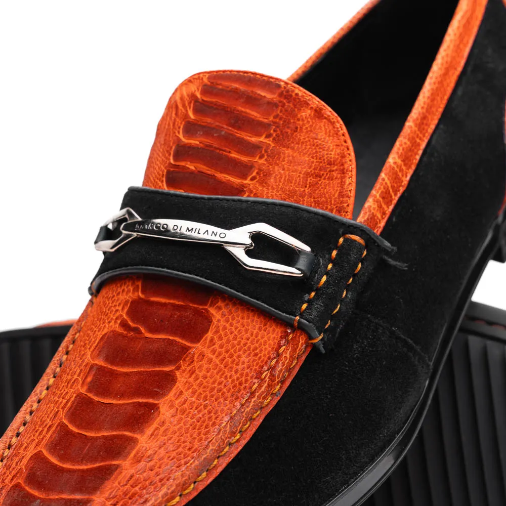 Teddy Loafers Hugo Orange / Black
