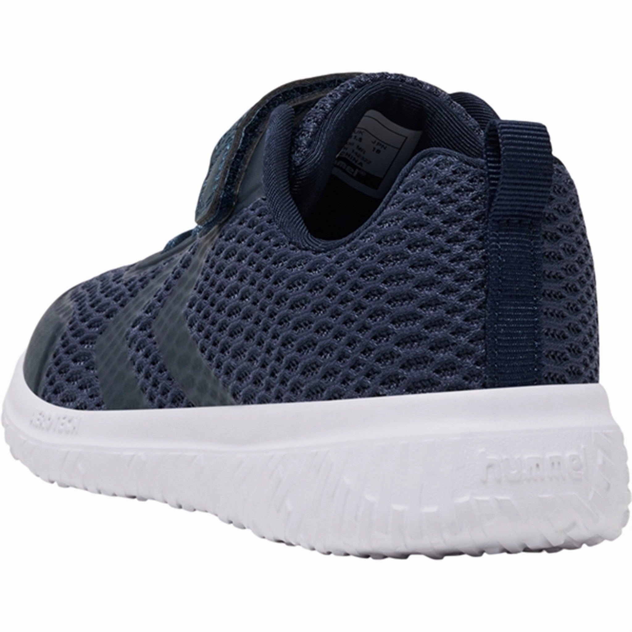 Sneakers With Black Soles Hummel Actus Recycled JR Sneakers Black Iris