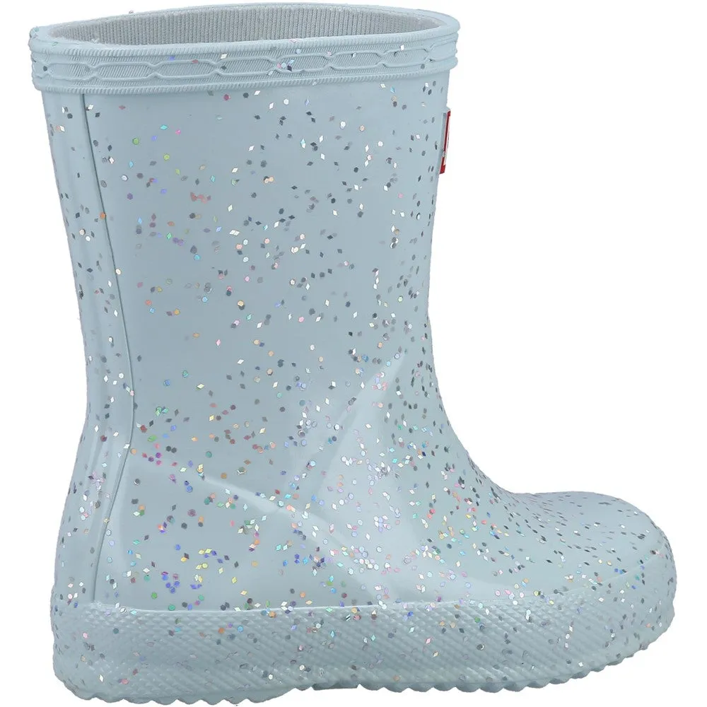 Hunter Kids First Classic Giant Glitter Rain Boots Boots For Man