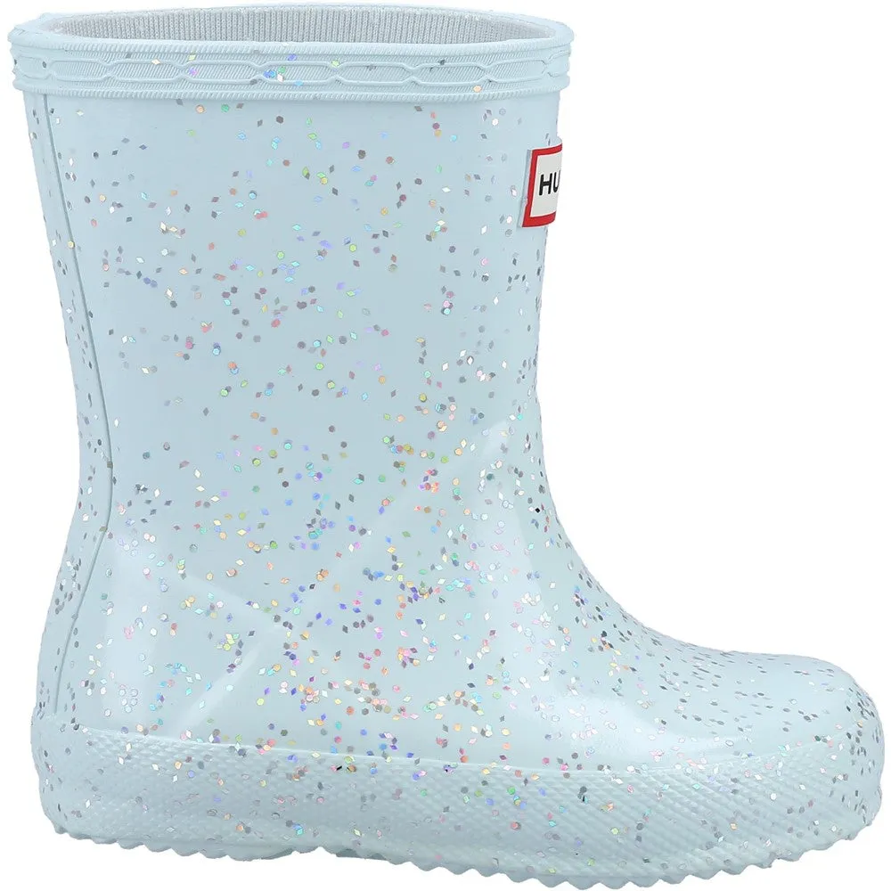 Bean Boots Hunter Kids First Classic Giant Glitter Rain Boots