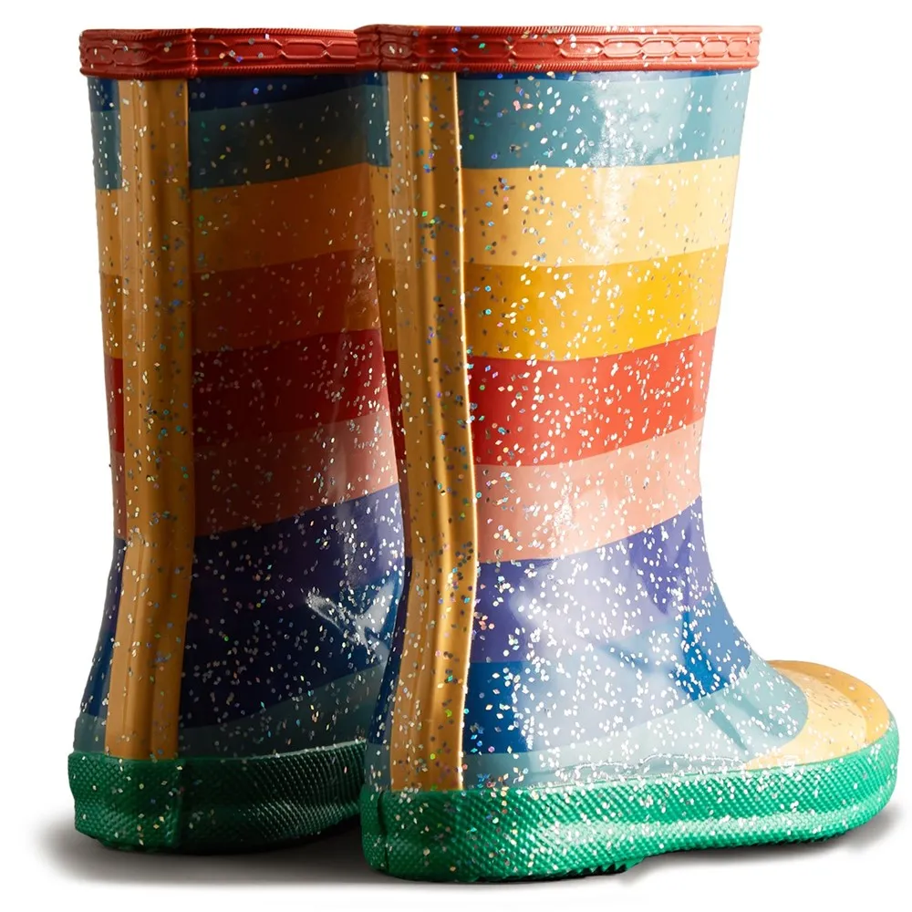 Utility Work Hunter Original First Classic Rainbow Giant Glitter Boot