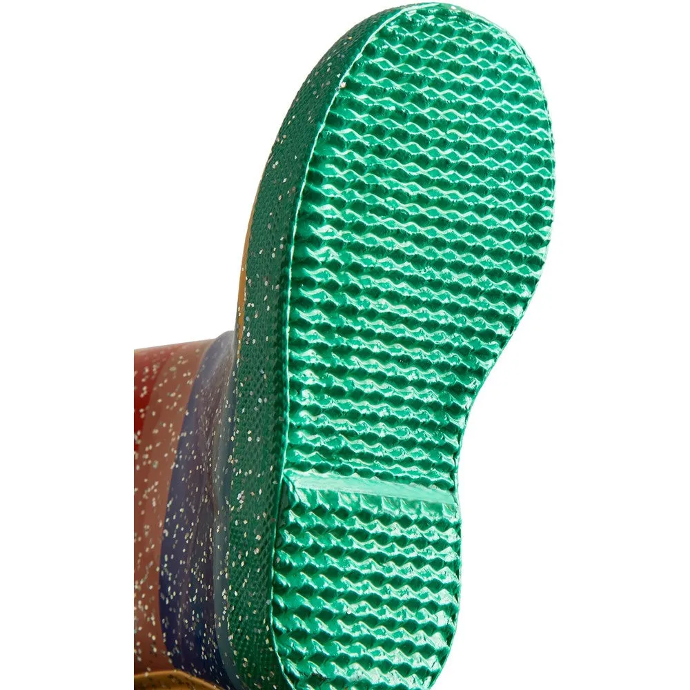 Hunter Original First Classic Rainbow Giant Glitter Boot Boots And High Heels