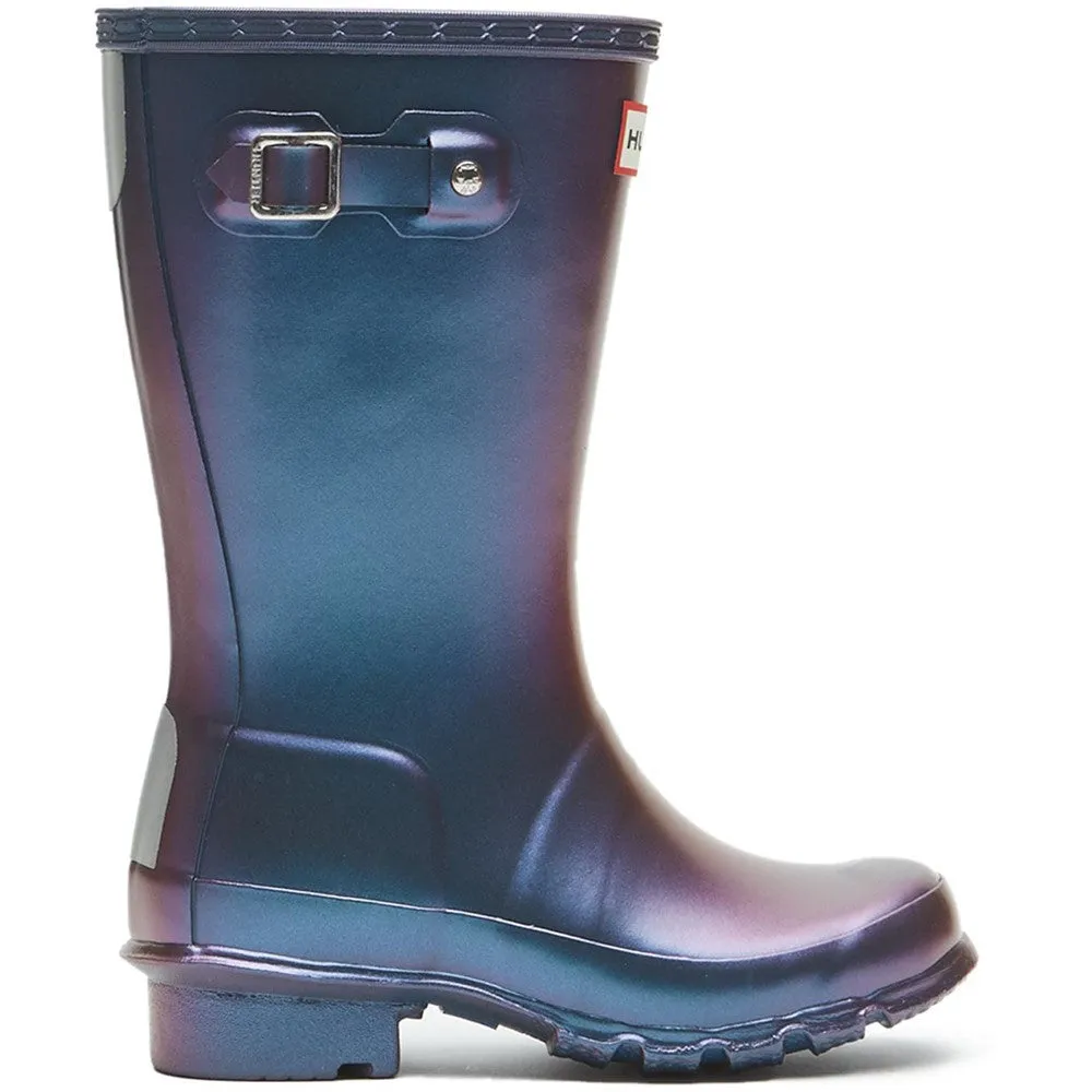 Sheepskin Low Boots Hunter Original Pearlised Wellington Boots