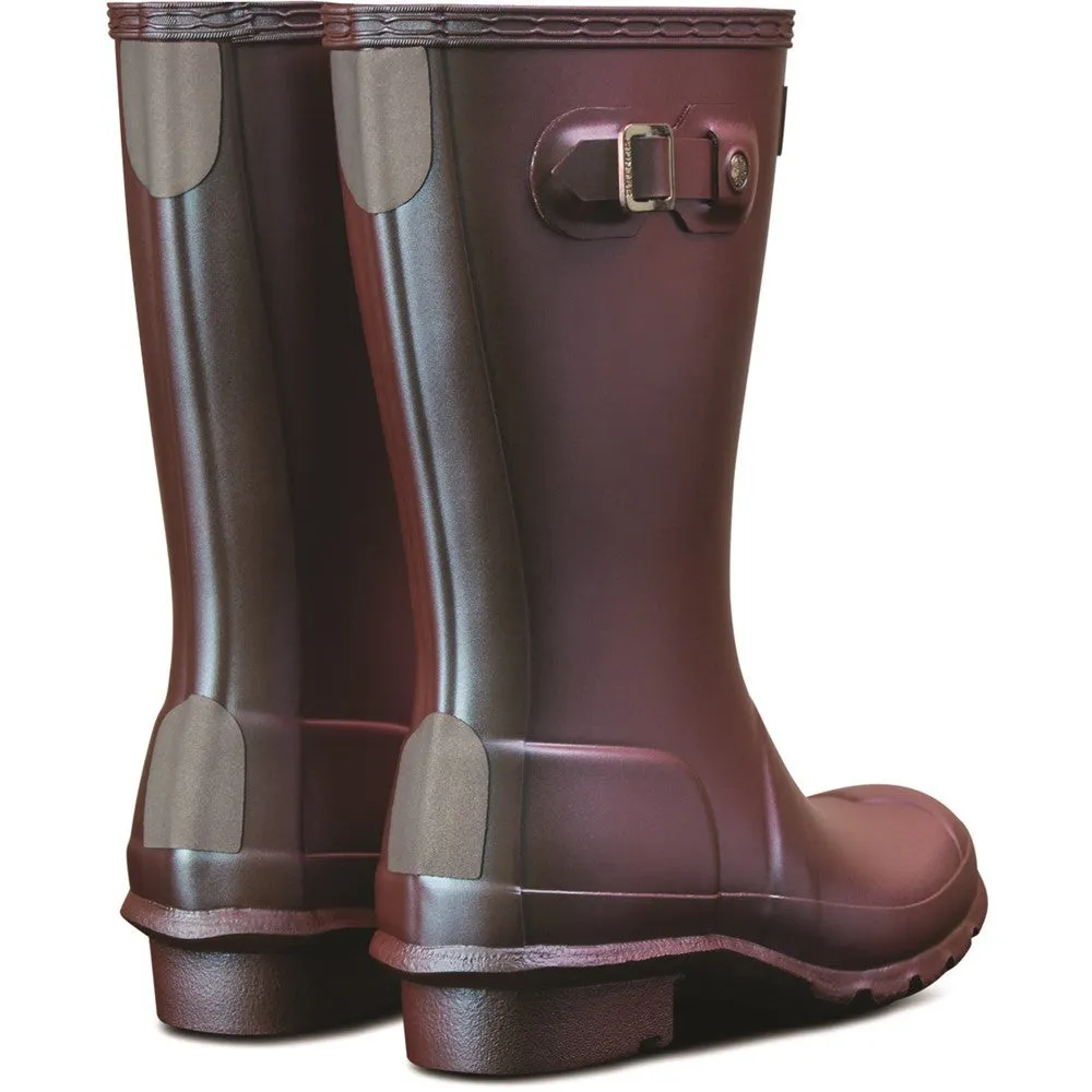 Boots Chunky Hunter Original Pearlised Wellington Boots