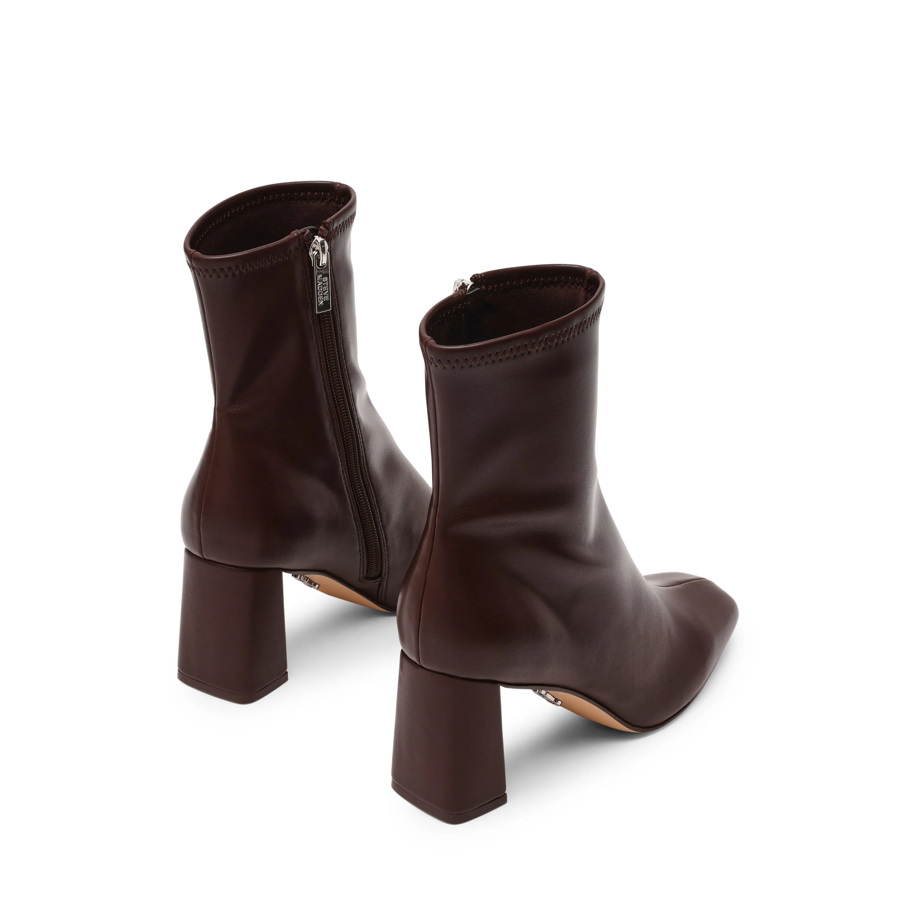 Leatherette Boots Hurst Bootie GND COFFEE