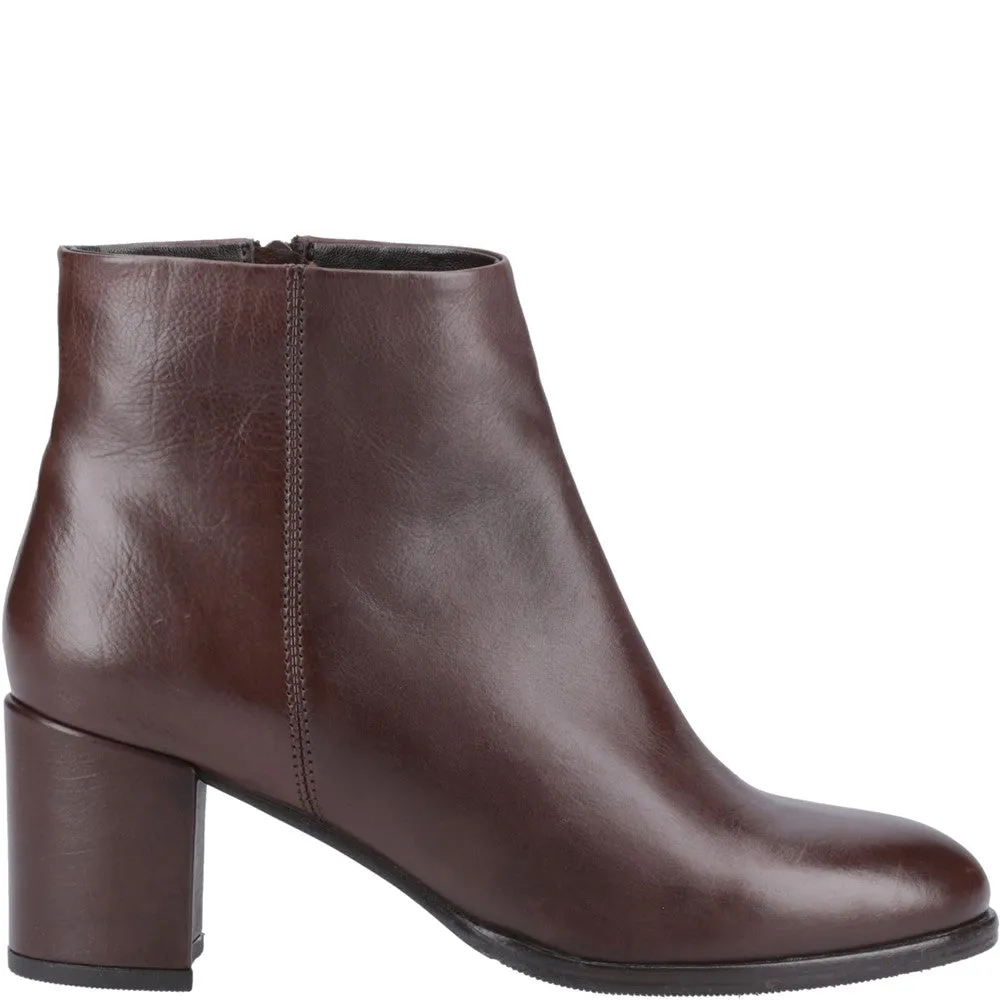 Hush Puppies Claridy Boot Ankle Boots With Maxi Dress