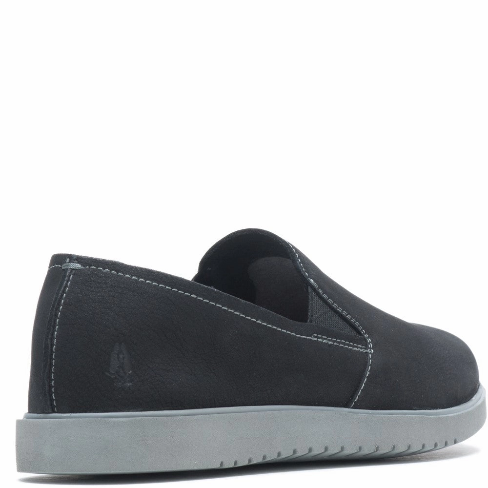 Hush Puppies Everyday Slip On Shoes Orthotic Canvas With Leather Detail Slip-on Sneakers-dara