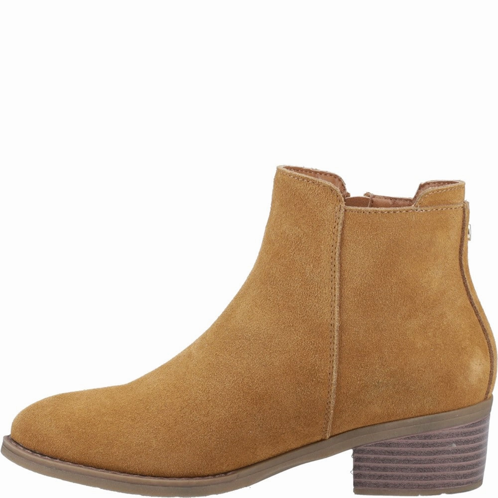 Booties Hush Puppies Ingrid Zip Boot