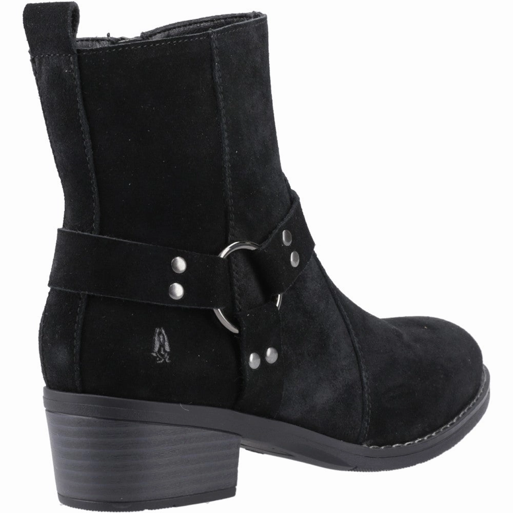 Hush Puppies Iria Buckle Boot Furry Moon Boots
