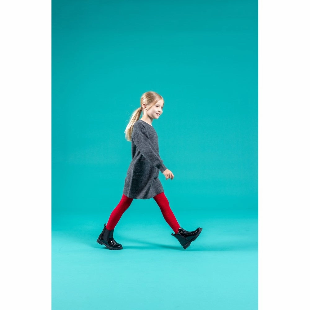 Hush Puppies Laura Patent Junior School Boots