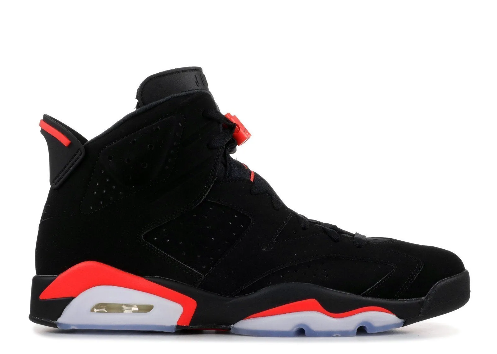 Mismatching Basketball Shoes Men Air Jordan 6 Retro Black Infrared (2019)