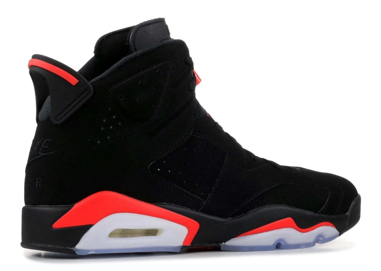 Men Air Jordan 6 Retro Black Infrared (2019) Tough Basketball Shoes