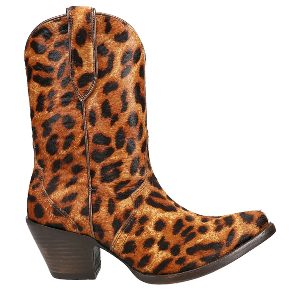 Emu Boots Bandida Leopard Pointed Toe Cowboy Boots