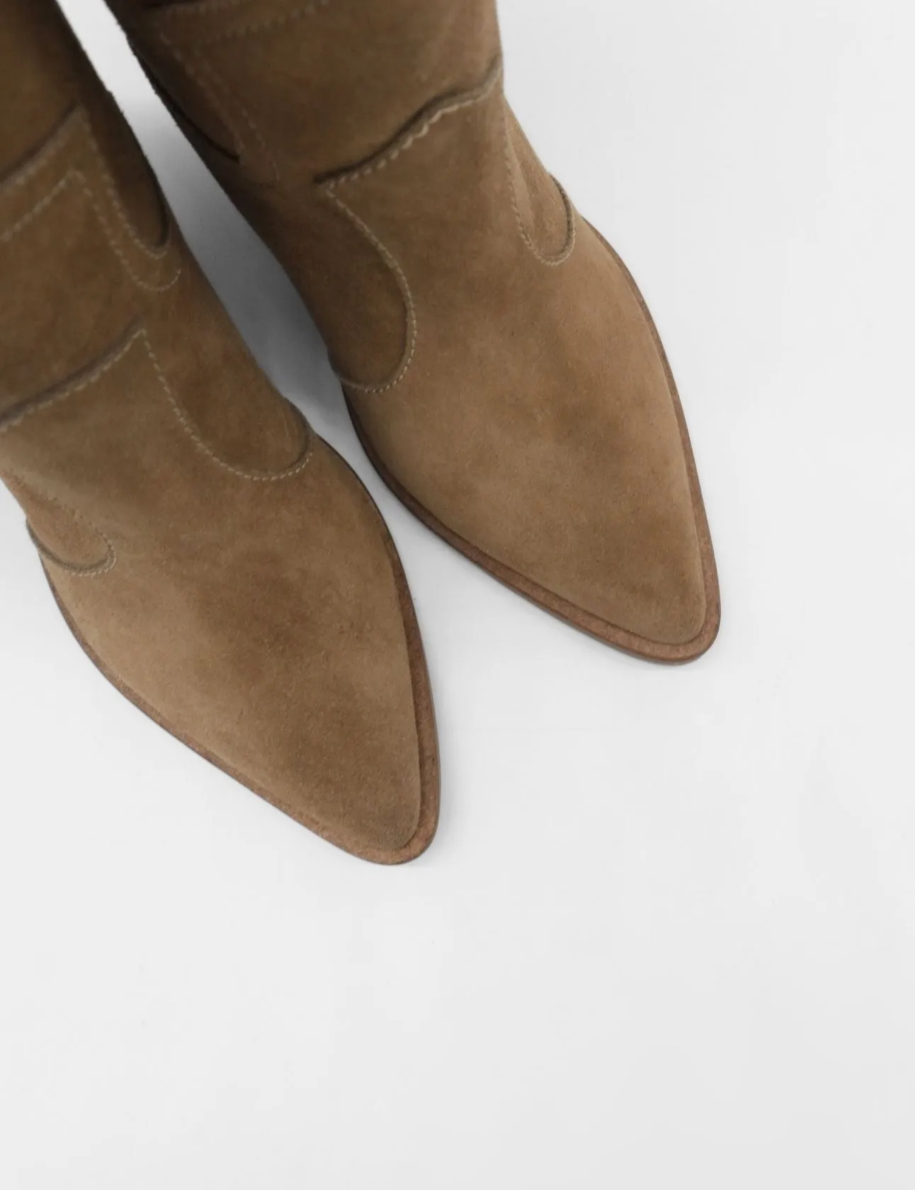 Oil Resistant Boots Strength western cowboy boots in mocha suede leather womens shoes