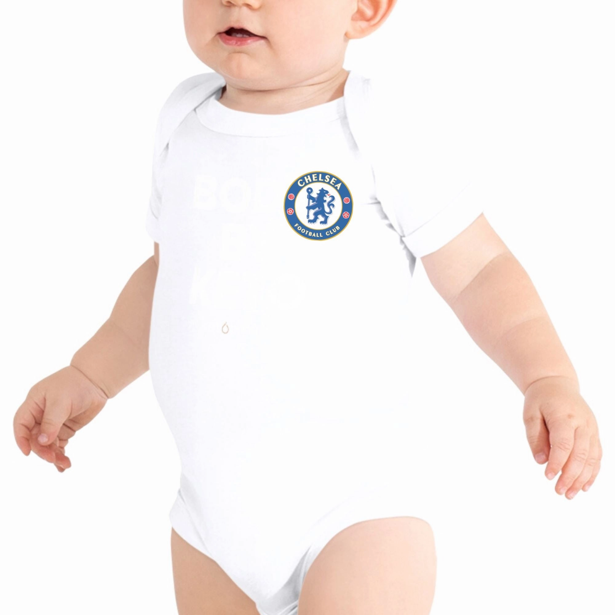 Leather Cowboy Boots Chelsea FC Baby Bodysuit